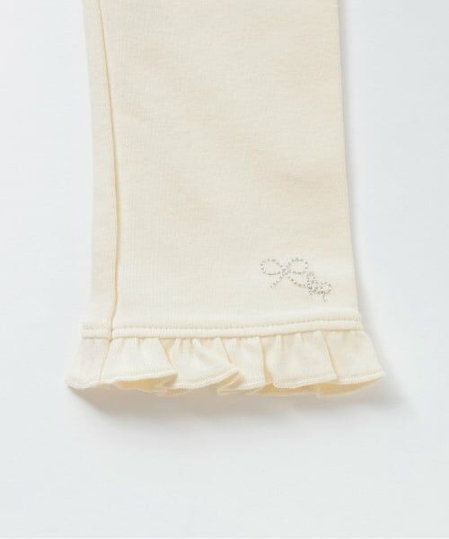 KP / ケーピー レギンス・スパッツ | 裾ミニフリル フライス微起毛 スパッツ 【10分丈】 | 詳細3