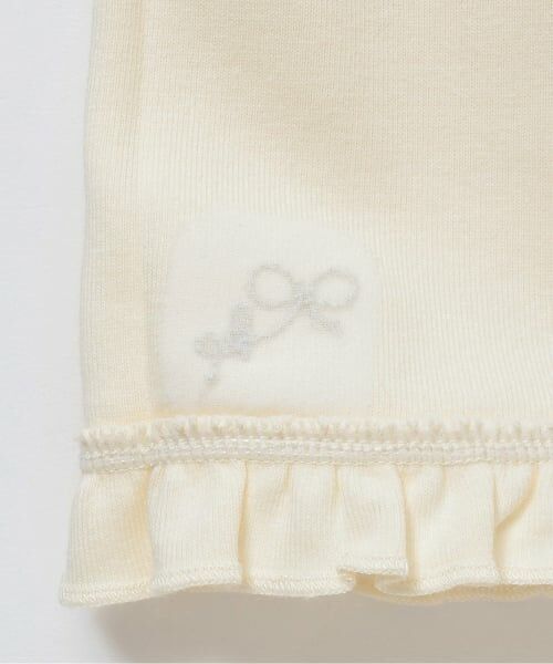 KP / ケーピー レギンス・スパッツ | 裾ミニフリル フライス微起毛 スパッツ 【10分丈】 | 詳細4