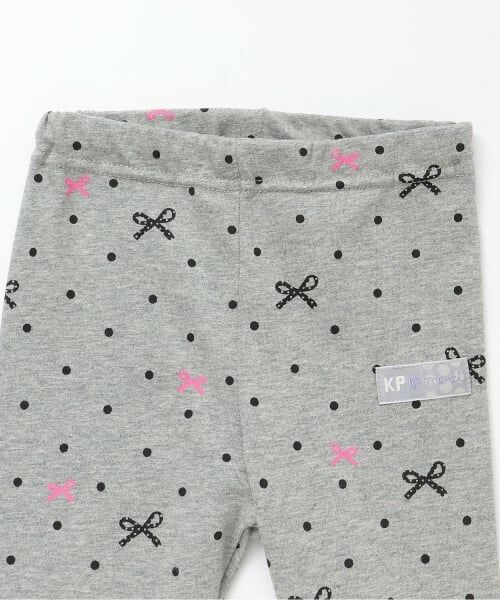 KP / ケーピー レギンス・スパッツ | 選べる3柄 ベア天竺 スパッツ 【10分丈】 | 詳細2
