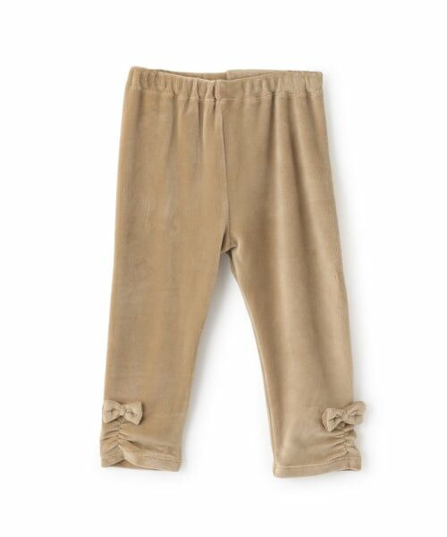 KP / ケーピー レギンス・スパッツ | メルティタッチ ベロア レギンス（ベージュ）