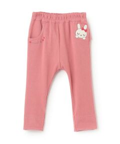KP / ケーピー その他パンツ | mimiちゃんアップリケ ヒップフリル ニットツイル パンツ