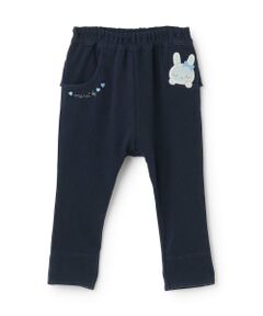 KP / ケーピー その他パンツ | mimiちゃんアップリケ ヒップフリル ニットツイル パンツ