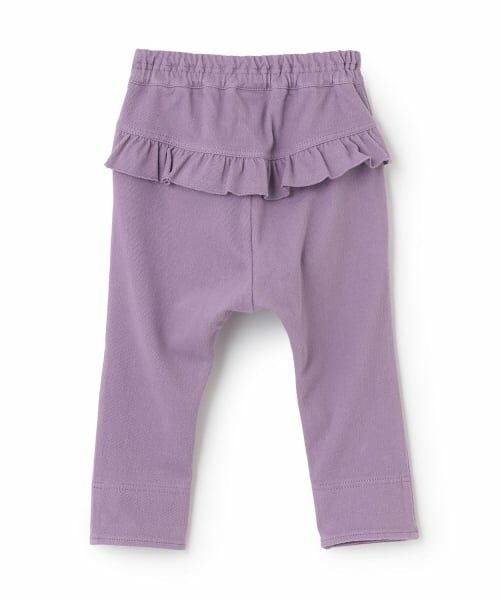 KP / ケーピー その他パンツ | mimiちゃんアップリケ ヒップフリル ニットツイル パンツ | 詳細2