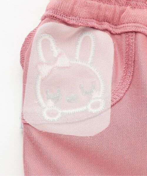 KP / ケーピー その他パンツ | mimiちゃんアップリケ ヒップフリル ニットツイル パンツ | 詳細6