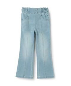 KP / ケーピー その他パンツ | ハイウェスト セミフレア ストレッチデニムパンツ