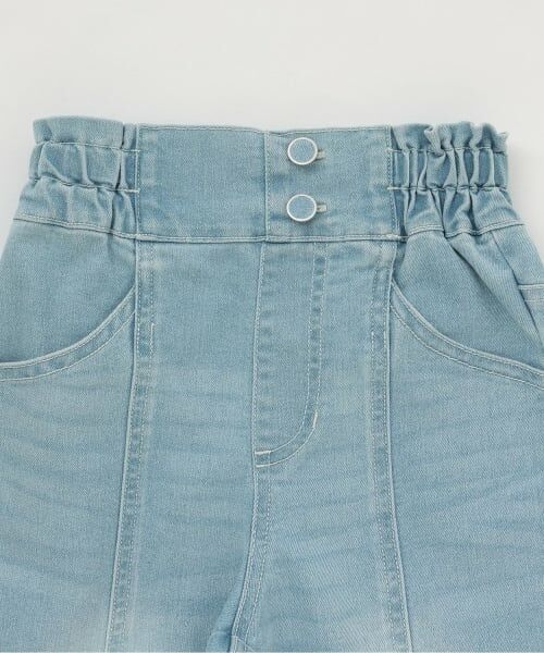 KP / ケーピー その他パンツ | ハイウェスト セミフレア ストレッチデニムパンツ | 詳細2