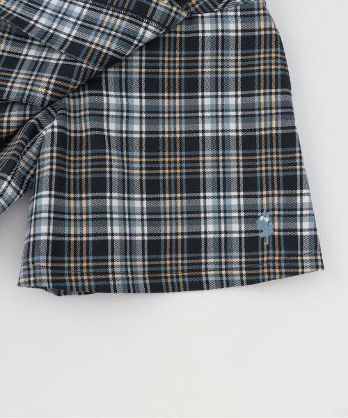 KP / ケーピー ショート・ハーフ・半端丈パンツ | チェック プリーツキュロットスカート | 詳細5