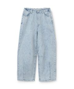 KP / ケーピー その他パンツ | 【Trois Lapins】 バレルレッグ デニムパンツ