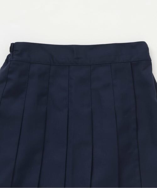 KP / ケーピー ミニ・ひざ丈スカート | 【Trois Lapins】 ヘムロゴ プリーツスカート | 詳細2