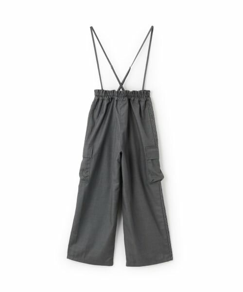 KP / ケーピー サロペット・オールインワン | 【Trois Lapins】 サイドレース サロペット 【2WAY】 | 詳細1