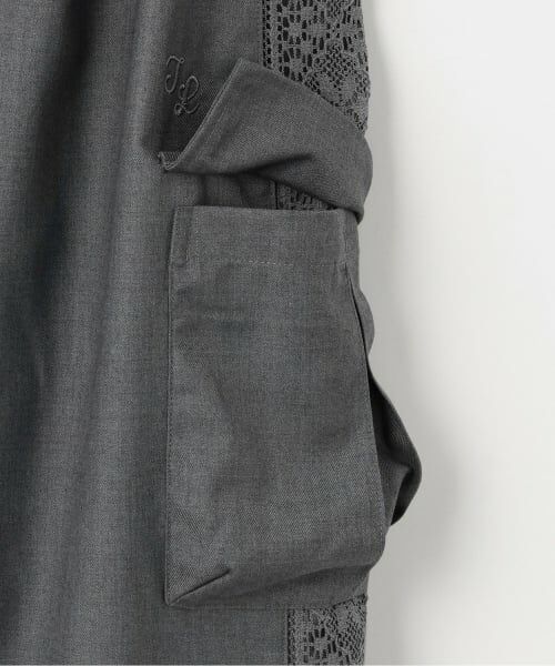 KP / ケーピー サロペット・オールインワン | 【Trois Lapins】 サイドレース サロペット 【2WAY】 | 詳細6