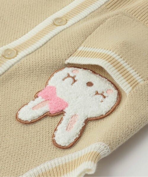 KP / ケーピー ダウンジャケット・ベスト | mimiちゃんサガラワッペン ニットベスト | 詳細9