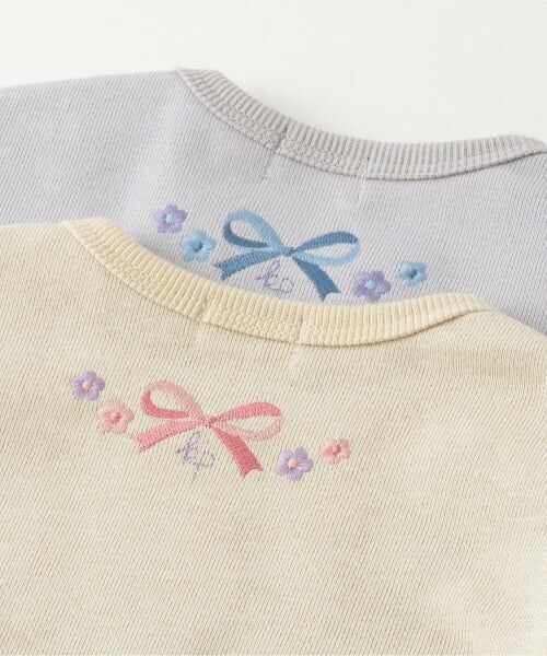 KP / ケーピー その他トップス | ポシェット風アップリケ ラメ裏毛チュニック | 詳細6