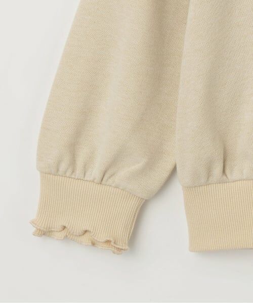 KP / ケーピー スウェット | ラメ裏毛　ポイントレース トレーナー | 詳細4