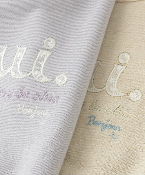 KP / ケーピー スウェット | ラメ裏毛　ポイントレース トレーナー | 詳細5