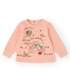 KP / ケーピー スウェット | お絵描きミミ 刺シュウトレーナー 【吸湿発熱加工】