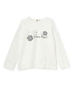 KP / ケーピー Tシャツ | 肩チュール 長袖Tシャツ