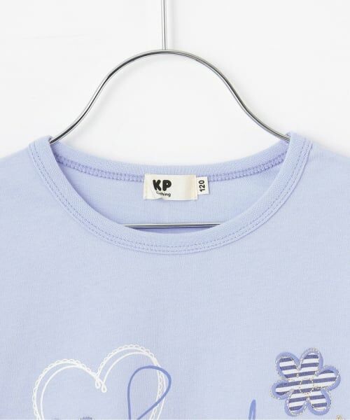 KP / ケーピー Tシャツ | 肩チュール 長袖Tシャツ | 詳細2