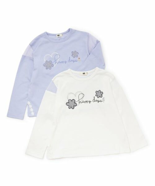 KP / ケーピー Tシャツ | 肩チュール 長袖Tシャツ | 詳細7
