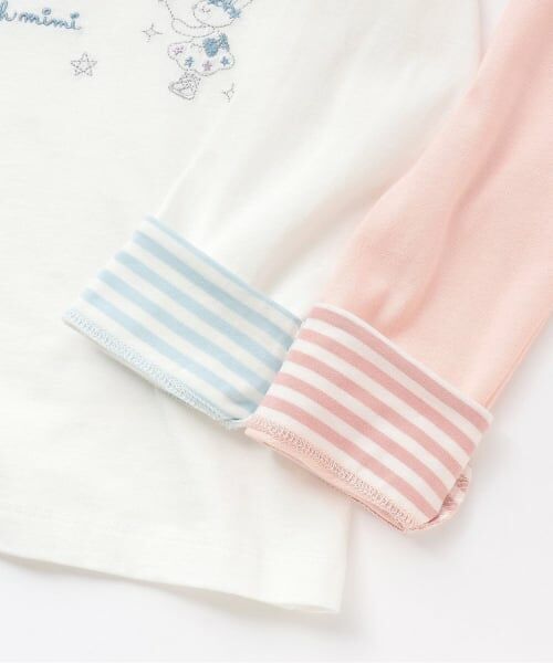 KP / ケーピー Tシャツ | キラキラユニコーン刺シュウ セーラー衿長袖Tシャツ | 詳細6