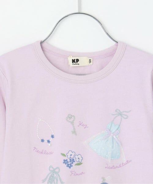 KP / ケーピー Tシャツ | バレエモチーフ 長袖Tシャツ | 詳細2