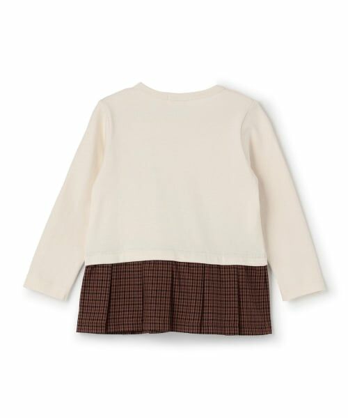 KP / ケーピー その他トップス | チェックプリーツ 長袖チュニック | 詳細1