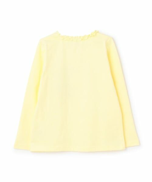 KP / ケーピー Tシャツ | ドーナツ柄アップリケ 長袖Tシャツ | 詳細1