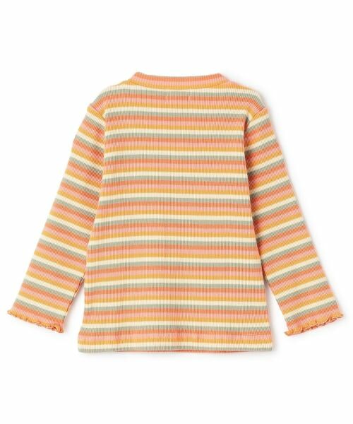 KP / ケーピー Tシャツ | マルチボーダー テレコ 長袖Tシャツ | 詳細1