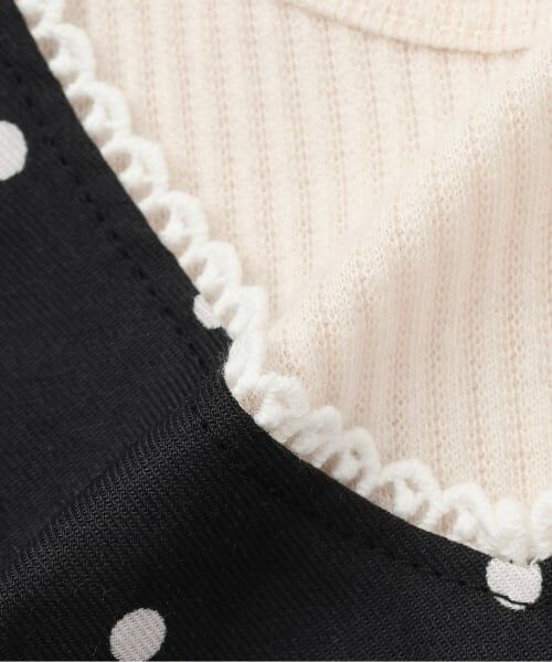 KP / ケーピー その他トップス | ドット×リボン総柄 レイヤード風チュニック | 詳細4