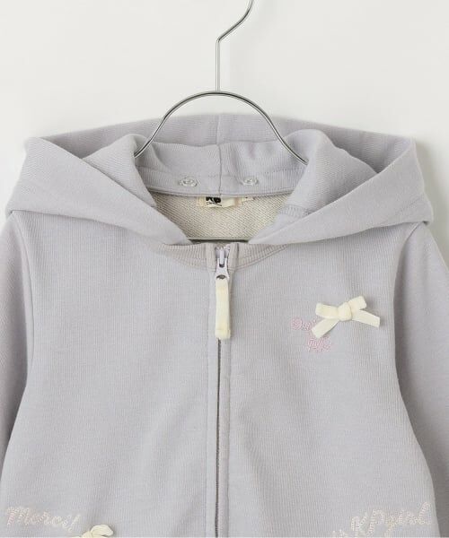 KP / ケーピー パーカー | ラメ裏毛 パーカ | 詳細2