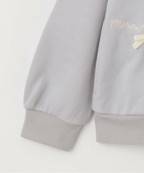 KP / ケーピー パーカー | ラメ裏毛 パーカ | 詳細4
