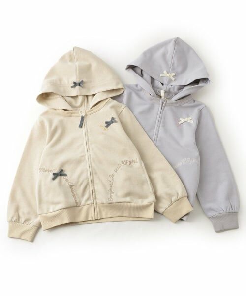 KP / ケーピー パーカー | ラメ裏毛 パーカ | 詳細8