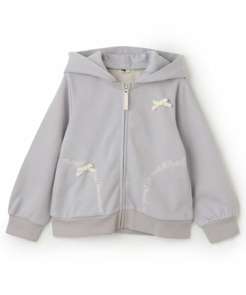 KP / ケーピー パーカー | ラメ裏毛 パーカ（ラベンダー）