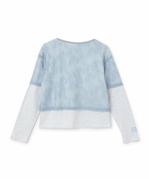 KP / ケーピー Tシャツ | 【Trois Lapins】 レースTシャツ レイヤードセット | 詳細1