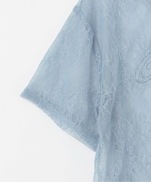 KP / ケーピー Tシャツ | 【Trois Lapins】 レースTシャツ レイヤードセット | 詳細4