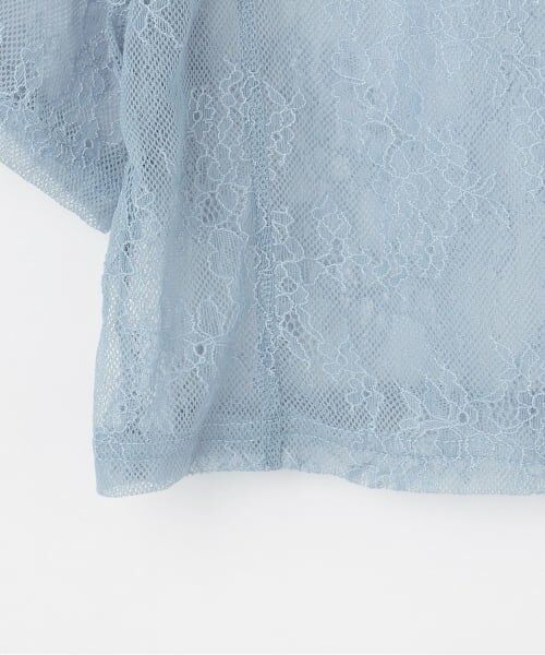 KP / ケーピー Tシャツ | 【Trois Lapins】 レースTシャツ レイヤードセット | 詳細5