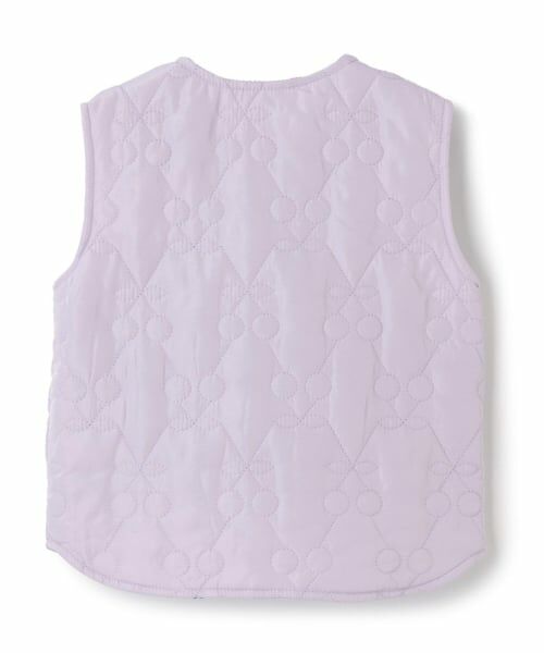 KP / ケーピー ダウンジャケット・ベスト | チェリーキルトタフタ ジップアップベスト | 詳細1