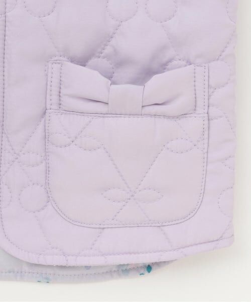 KP / ケーピー ダウンジャケット・ベスト | チェリーキルトタフタ ジップアップベスト | 詳細5