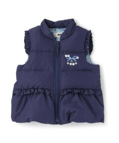 KP / ケーピー ダウンジャケット・ベスト | フリル ダウンベスト