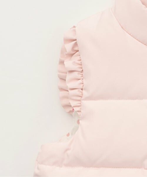 KP / ケーピー ダウンジャケット・ベスト | フリル ダウンベスト | 詳細4