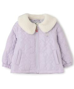 KP / ケーピー ブルゾン | ボア衿 チェリーキルトタフタ ジャケット