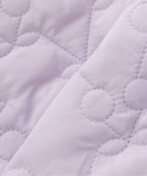 KP / ケーピー ブルゾン | ボア衿 チェリーキルトタフタ ジャケット | 詳細7