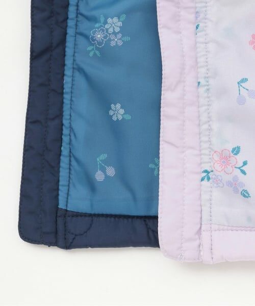 KP / ケーピー ブルゾン | ボア衿 チェリーキルトタフタ ジャケット | 詳細8