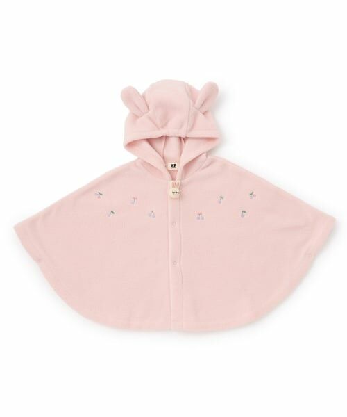 KP / ケーピー ベビー・キッズウエア | mimiちゃん編ぐるみ フリースマント（ピンク）