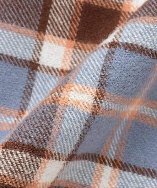 KP / ケーピー ミニ丈・ひざ丈ワンピース | チェック×mimiちゃん刺しゅう リバーシブルジャンスカ | 詳細10