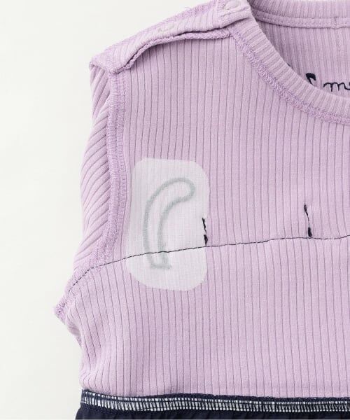 KP / ケーピー ミニ丈・ひざ丈ワンピース | 音符柄シフォン ティアードワンピース | 詳細3