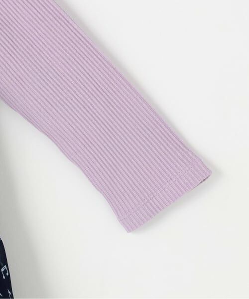 KP / ケーピー ミニ丈・ひざ丈ワンピース | 音符柄シフォン ティアードワンピース | 詳細4