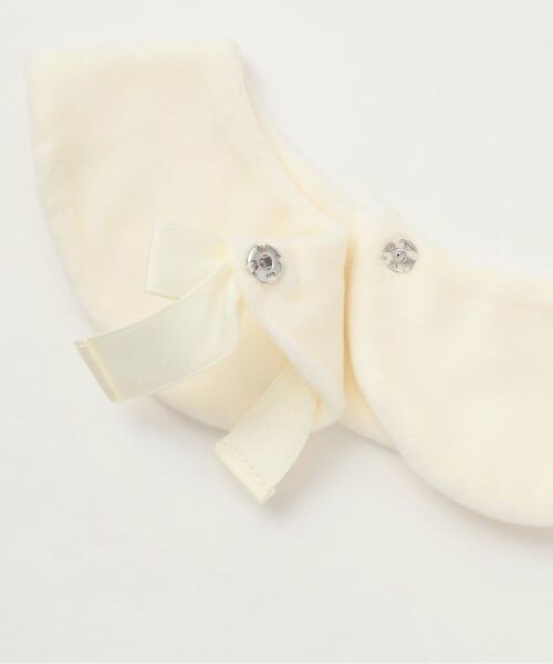 KP / ケーピー ミニ丈・ひざ丈ワンピース | ドットリボン柄ビエラワンピース 【ティペット付き】 | 詳細7