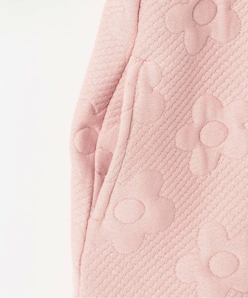 KP / ケーピー ミニ丈・ひざ丈ワンピース | mimiちゃんポシェット風 花キルトワンピース | 詳細3