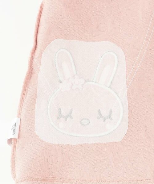 KP / ケーピー ミニ丈・ひざ丈ワンピース | mimiちゃんポシェット風 花キルトワンピース | 詳細6